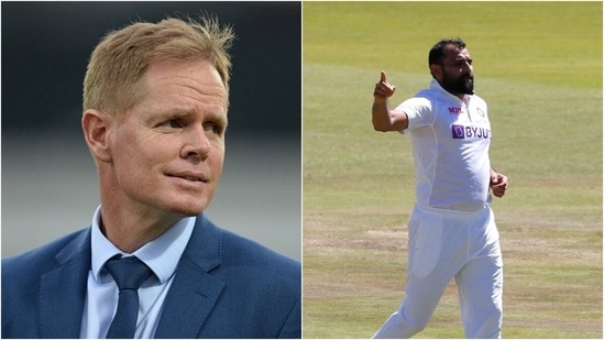 Shaun Pollock (L) identifies similarity with Mohammed Shami.(Getty/AP)