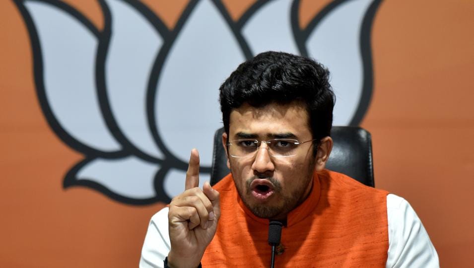 Surya said it was following the BJYM agitation that the Ashok Gehlot-led Congress government had to take back the orders. (ANI file photo)