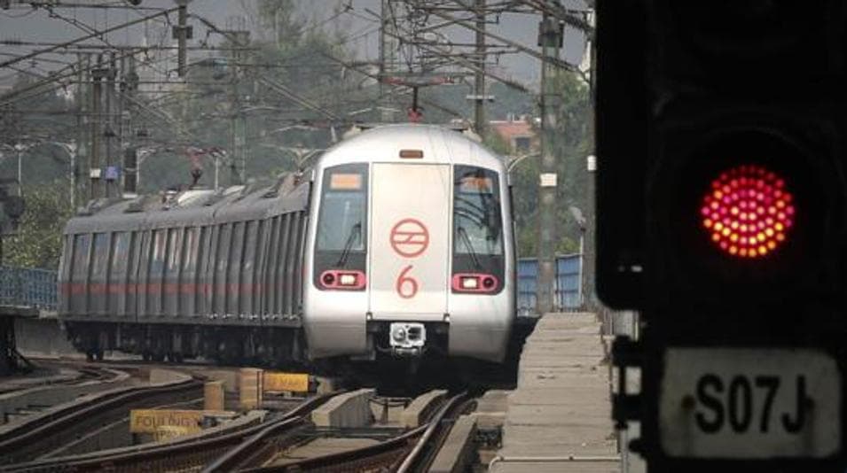 The Delhi Metro said no passenger will be allowed to stand while travelling.&nbsp; (HT File Photo)