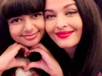 Aishwarya Rai Bachchan with daughter Aradhya. Aishwarya Rai Bachchan with daughter Aradhya.