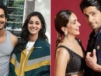 Ishaan Khatter-Ananya Panday and Sidharth Malhotra-Kiara Advani. Ishaan Khatter-Ananya Panday and Sidharth Malhotra-Kiara Advani.