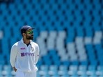 India's captain Virat Kohli watches the electronic score board during the fifth day of the Test Cricket match between South Africa and India at Centurion Park in Pretoria, South Africa, Thursday.(AP) India's captain Virat Kohli watches the electronic score board during the fifth day of the Test Cricket match between South Africa and India at Centurion Park in Pretoria, South Africa, Thursday.(AP)