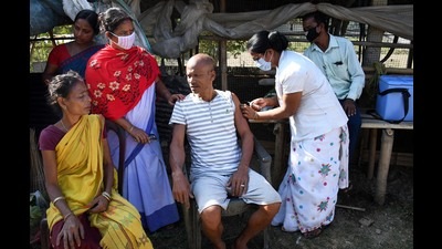 Assam has nearly 2 million teenagers who are eligible to be vaccinated once Covid-19 jabs for the 15-18 age group begins from Monday, January 3 (PTI) Assam has nearly 2 million teenagers who are eligible to be vaccinated once Covid-19 jabs for the 15-18 age group begins from Monday, January 3 (PTI)