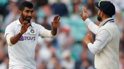 Jasprit Bumrah and Virat Kohli (Action Images via Reuters)