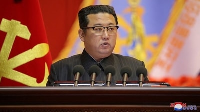 "The increasingly unstable military environment on the Korean peninsula and the international situation demand the strengthening of national defence capabilities," North Korean leader Kim Jong Un was quoted as saying by KCNA. (Reuters)