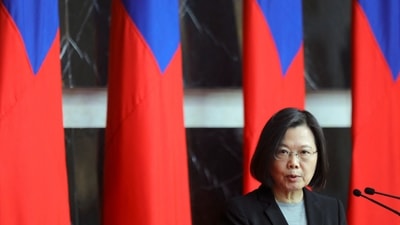 Taiwan President Tsai Ing-wen (REUTERS)