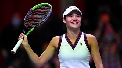 Britain's Emma Raducanu (REUTERS)