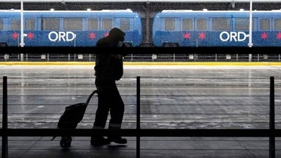A traveler walks through Terminal 3 at O'Hare International Airport in Chicago. (Representational image) (AP) A traveler walks through Terminal 3 at O'Hare International Airport in Chicago. (Representational image) (AP)