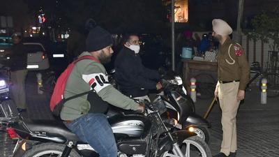 Invariably the popular Sarabha Nagar, Ludhiana, became the epicenter of ruckus as youngsters were seen flouting Covid guidelines during New Year celebrations (HT PHOTO) Invariably the popular Sarabha Nagar, Ludhiana, became the epicenter of ruckus as youngsters were seen flouting Covid guidelines during New Year celebrations (HT PHOTO)