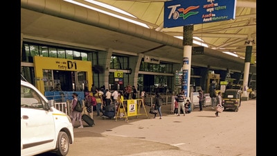 Pune airport in Lohegaon is expected to start international flight from January 7 with flight for Sharjah. (HT PHOTO) Pune airport in Lohegaon is expected to start international flight from January 7 with flight for Sharjah. (HT PHOTO)
