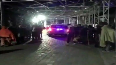 The stampede was reported in Vasihno Devi on Saturday. (ANI Photo)