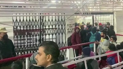 The Vaishno Devi yatra gas resumed after the stampede. (ANI Photo) The Vaishno Devi yatra gas resumed after the stampede. (ANI Photo)