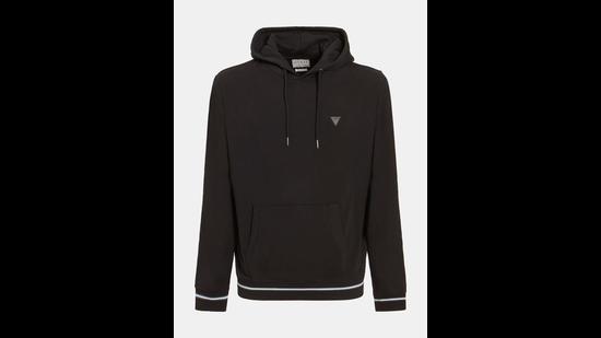 The high-quality hoodies from Guess come in multiple colour variants and are versatile for many casual looks The high-quality hoodies from Guess come in multiple colour variants and are versatile for many casual looks