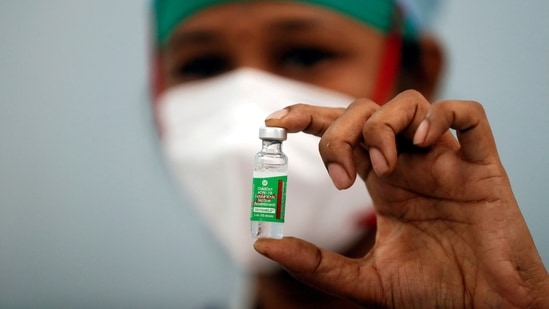 “With the administration of 58,11,487 vaccine doses in the last 24 hours, India’s Covid-19 vaccination coverage has exceeded 145.16 crore,” the Union health ministry said.(Reuters | Representational image)