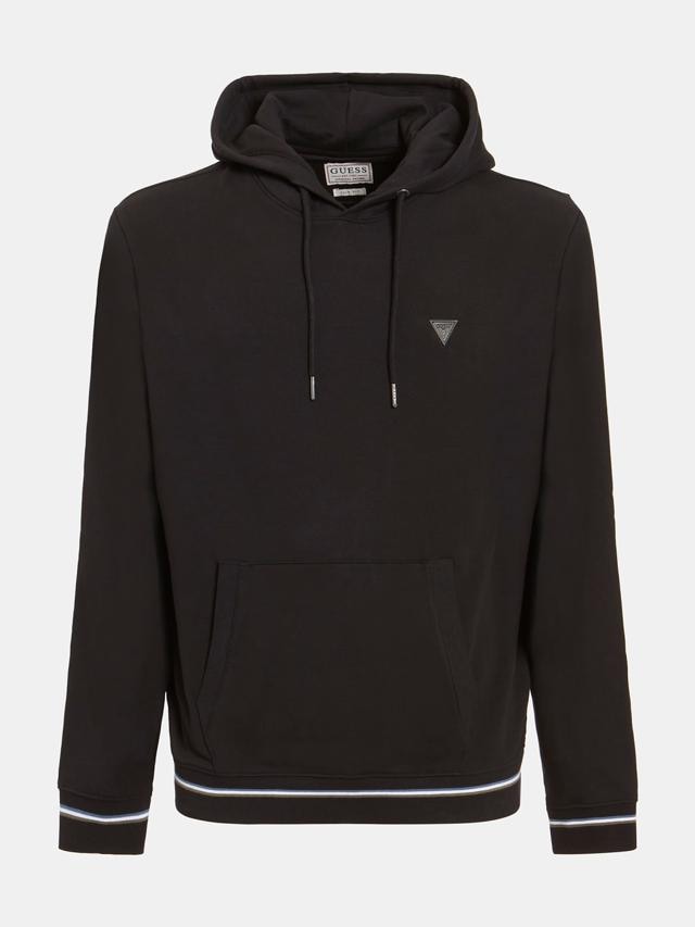 The high-quality hoodies from Guess come in multiple colour variants and are versatile for many casual looks The high-quality hoodies from Guess come in multiple colour variants and are versatile for many casual looks