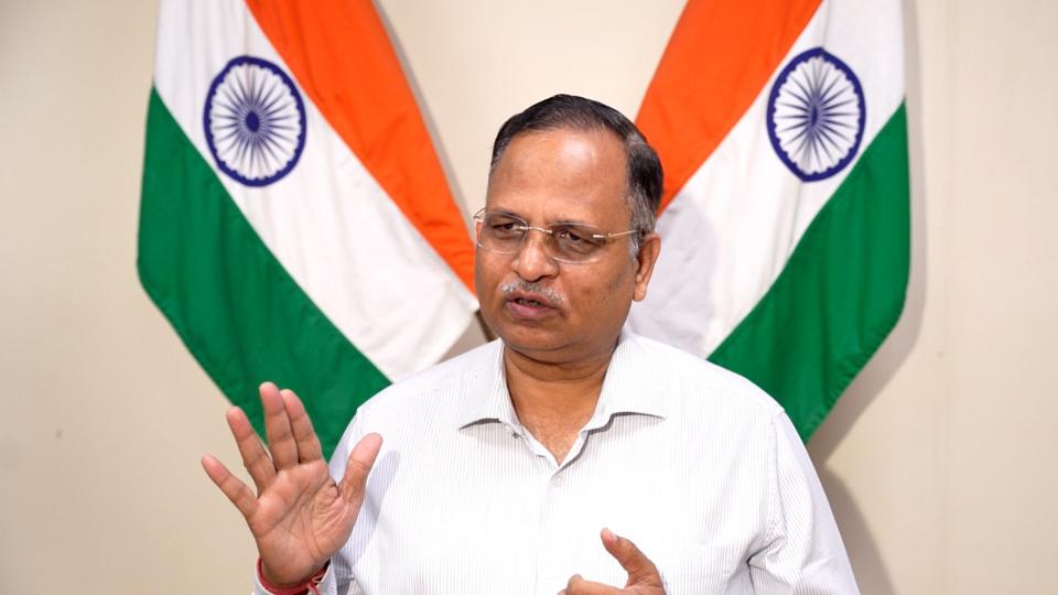 Delhi health minister Satyendar Jain accused the central government of not acting swiftly to stop the impending wave. Delhi health minister Satyendar Jain accused the central government of not acting swiftly to stop the impending wave.