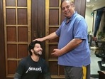 Varun and David Dhawan in a picture posted by the actor.