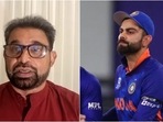Chetan Sharma (L) Virat Kohli