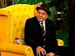 Dharmendra on Bigg Boss 15. Dharmendra on Bigg Boss 15.