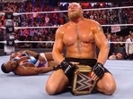 WWE Day 1 Highlights: Brock Lesnar becomes the new WWE Champion (Twitter) WWE Day 1 Highlights: Brock Lesnar becomes the new WWE Champion (Twitter)