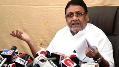 Nawab Malik has released two purported audio clips of Sameer Wankhede speaking to a witness.&nbsp; (HT_PRINT)
