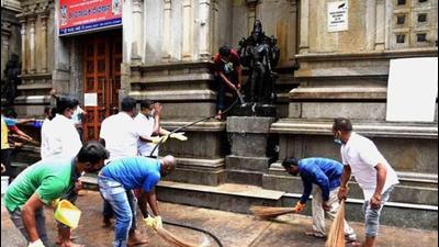 There are 1,80,000 temples in Karnataka, among which 35,500 come under the Muzarai department (HT Archives) There are 1,80,000 temples in Karnataka, among which 35,500 come under the Muzarai department (HT Archives)