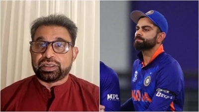 Chetan Sharma (L) Virat Kohli (Facebook/AP) Chetan Sharma (L) Virat Kohli (Facebook/AP)