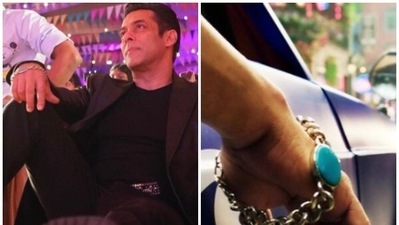 Salman Khan is rarely seen without his bracelet. (Instagram) Salman Khan is rarely seen without his bracelet. (Instagram)