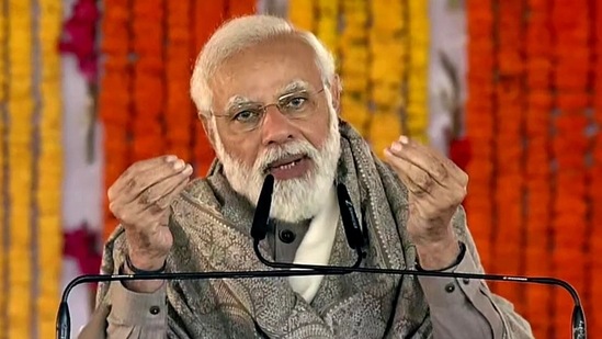 PM Modi will lay the foundation stone of Major Dhyan Chand Sports University in Meerut today.(ANI File Photo) PM Modi will lay the foundation stone of Major Dhyan Chand Sports University in Meerut today.(ANI File Photo)