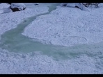 The stream in the Twitter video that was seen freezing almost instantly in Canada. (twitter/@Brad604) The stream in the Twitter video that was seen freezing almost instantly in Canada. (twitter/@Brad604)