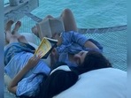Twinkle Khanna is holidaying with Nitara in the Maldives. Twinkle Khanna is holidaying with Nitara in the Maldives.