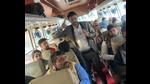 To avoid poaching, the Aam Aadmi Party on Monday moved its councillors to Delhi ahead of the mayoral polls. (HT Photo) To avoid poaching, the Aam Aadmi Party on Monday moved its councillors to Delhi ahead of the mayoral polls. (HT Photo)