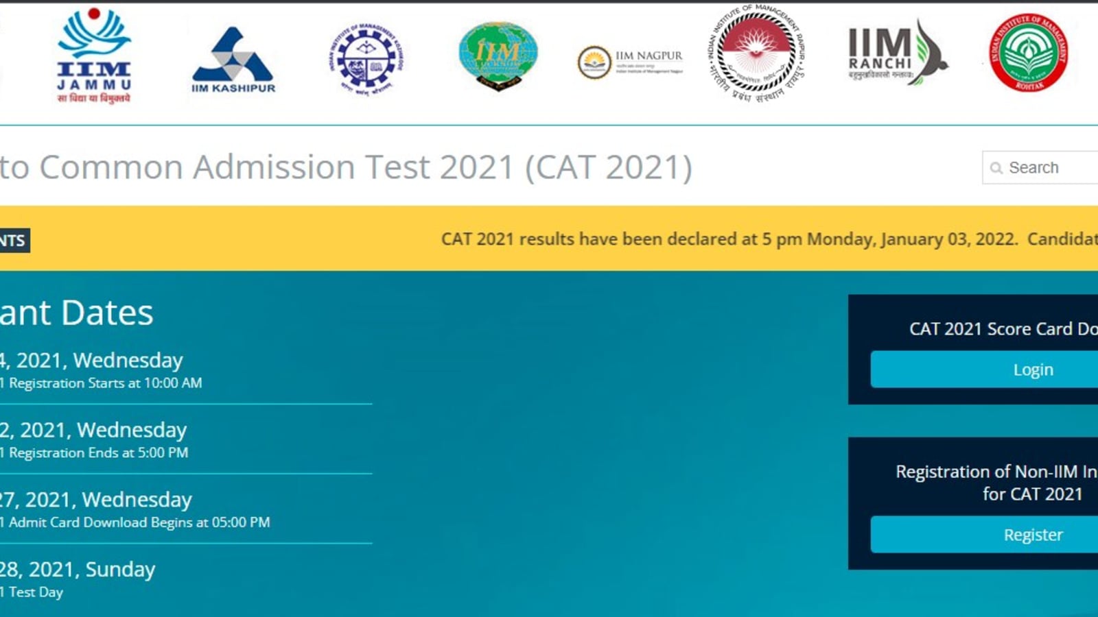 CAT 2021 Results: 9 students score 100 percentile, engineering students shine