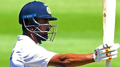 KL Rahul celebrates his half century on Day 1 of 2nd Test between India and South Africa (ANI) KL Rahul celebrates his half century on Day 1 of 2nd Test between India and South Africa (ANI)