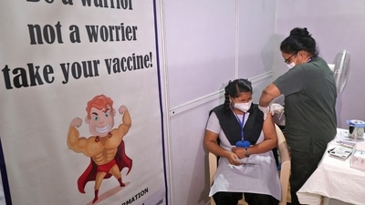 Children in this age group can either register themselves on the CoWIN portal or can walk in and get their registration done. (REUTERS)