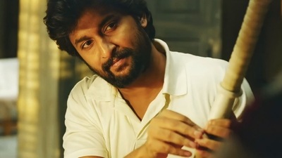 Telugu actor Nani was seen in Shyam Singha Roy.