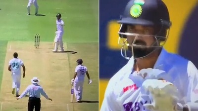 KL Rahul pulled out at the last minute against Kagiso Rabada. (Twitter screengrab) KL Rahul pulled out at the last minute against Kagiso Rabada. (Twitter screengrab)