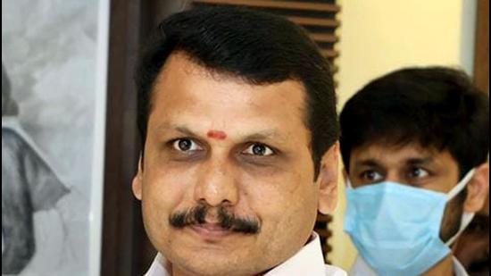 Minister for electricity, prohibition and excise, V Senthil Balaji said the new regulations were added to the tender document keeping in mind the Covid-19 protocol. (ANI) Minister for electricity, prohibition and excise, V Senthil Balaji said the new regulations were added to the tender document keeping in mind the Covid-19 protocol. (ANI)