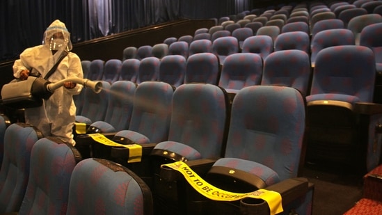 Cinema halls and theatres have been allowed to operate with 50 per cent capacity.(HT File Photo)