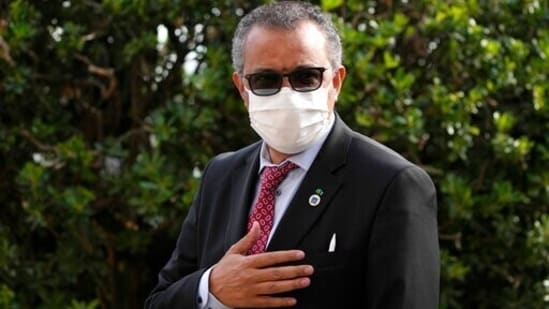 World Health Organisation Tedros Adhanom hoped the world will see an end to the Covid-19 pandemic in 2022.(AP File Photo)