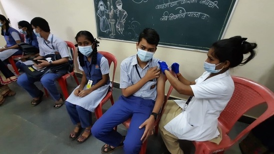 Private and public schools doubled up as vaccination centres for children, while school authorities were ordered to report their daily vaccination data to state authorities. Private and public schools doubled up as vaccination centres for children, while school authorities were ordered to report their daily vaccination data to state authorities.