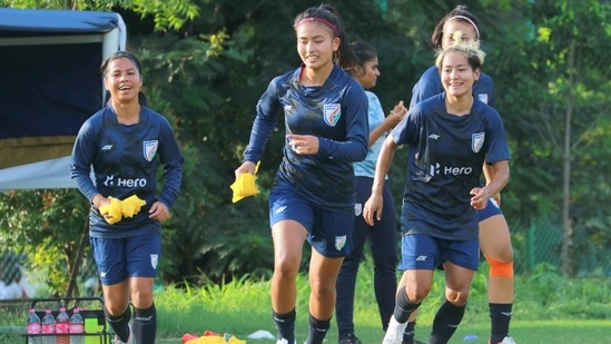 India women's football team. (File Photo) (Twitter/IndianFootball)