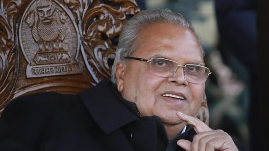 File photo of Meghalaya governor Satya Pal Malik.(PTI)