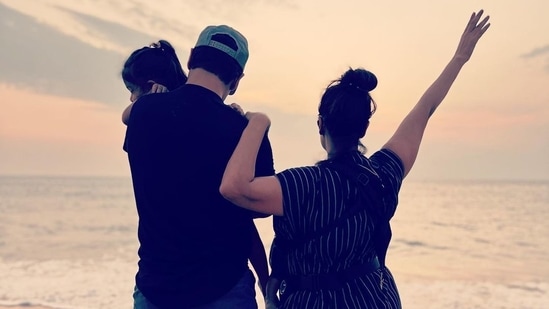 Neha Dhupia said she has “no regrets, no resolutions, only gratitude” this New Year. 