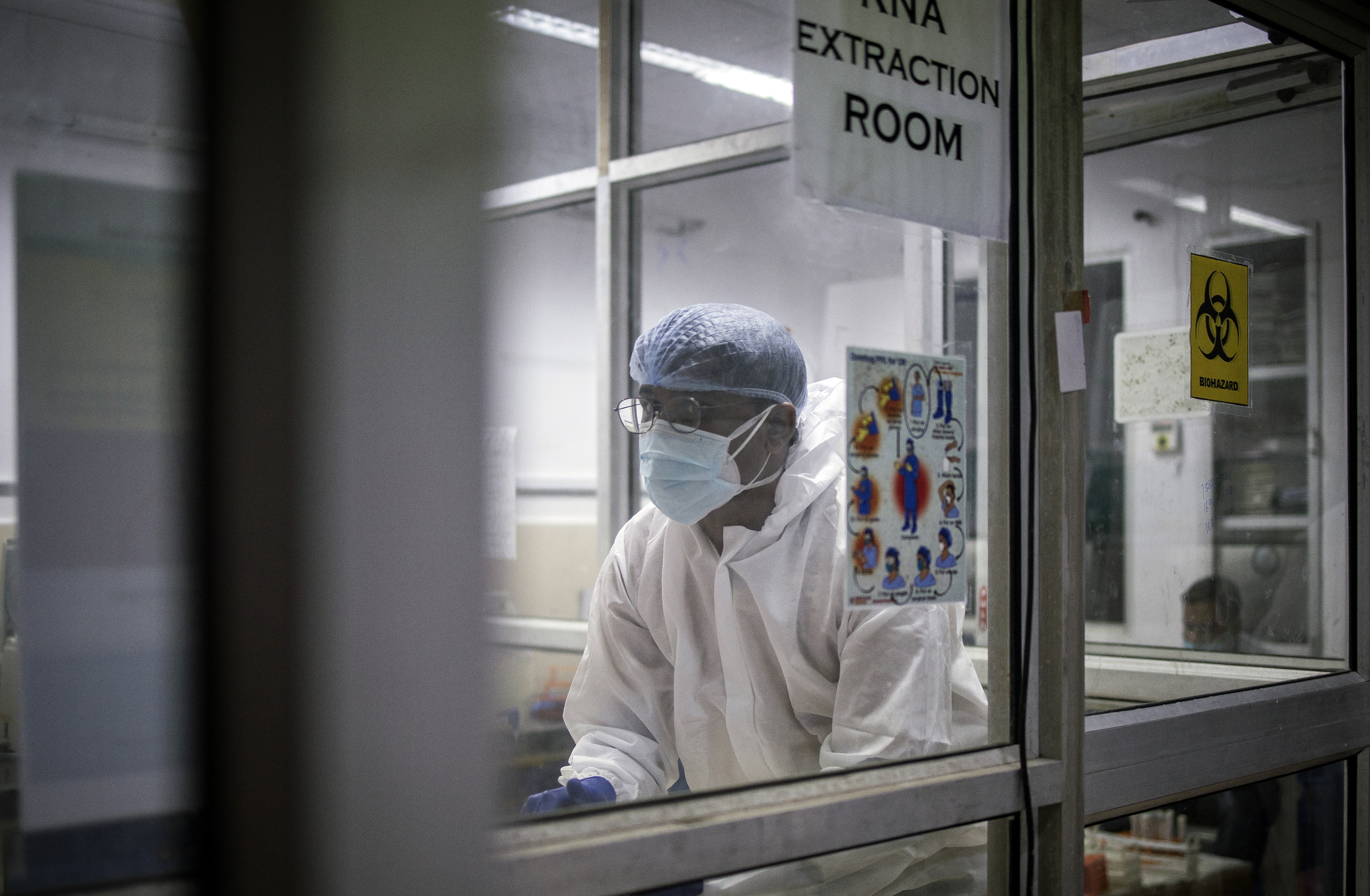 In terms of headline numbers, the report reinforces the conclusion that the variant is leading to less severe cases. (Bloomberg) In terms of headline numbers, the report reinforces the conclusion that the variant is leading to less severe cases. (Bloomberg)