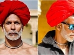 Milind Soman calls turban stylish accessory for Jaisalmer sun, Ankita Konwar's reacts on his fiery pics
