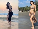 Mouni Roy's vacation pictures are proof she can't have enough of the sun and sand during her beach holiday. Mouni Roy's vacation pictures are proof she can't have enough of the sun and sand during her beach holiday.