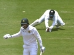 Rassie van der Dussen's caught-behind by Rishabh Pant divides opinion(Twitter) Rassie van der Dussen's caught-behind by Rishabh Pant divides opinion(Twitter)