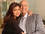 Shilpa Shetty has shared a birthday message for her father-in-law. Shilpa Shetty has shared a birthday message for her father-in-law.