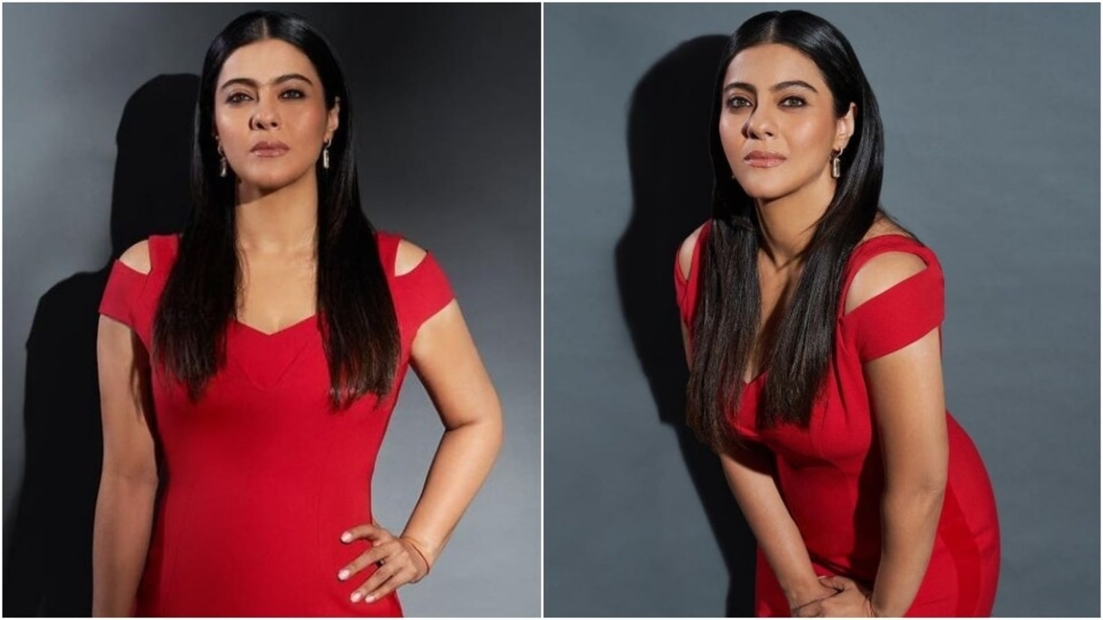 Kajl Ka Xxxx - Kajol burns up the internet in hot red gown with thigh-slit: Pics here |  Fashion Trends - Hindustan Times